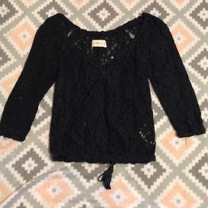 Abercrombie lace top